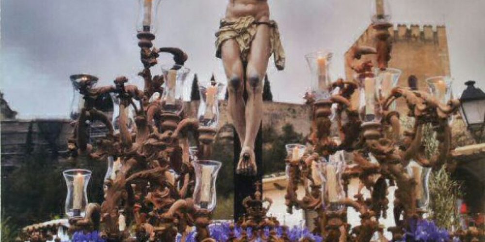 El Cristo de Eva Mª López cartel de la Semana Santa 2013