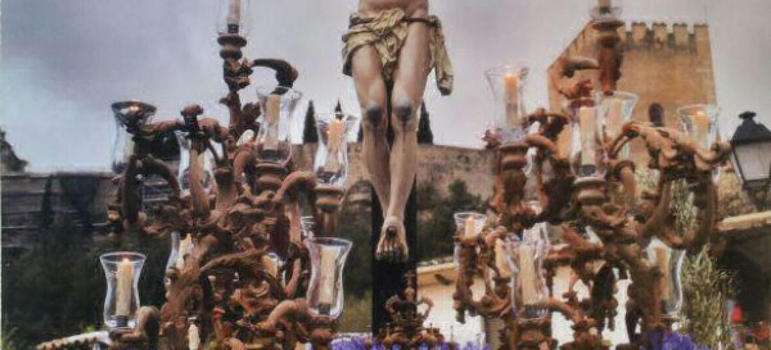 El Cristo de Eva Mª López cartel de la Semana Santa 2013
