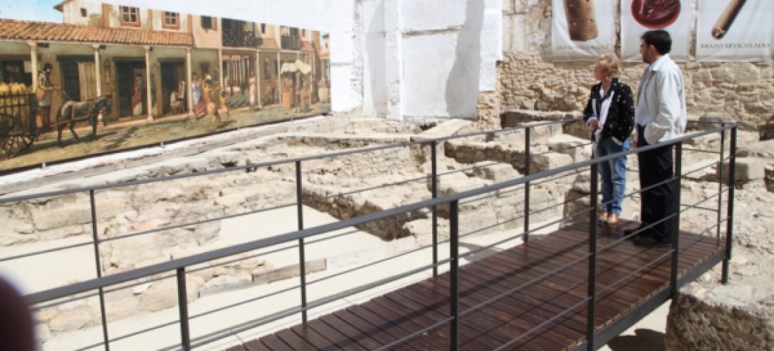 Abierto al público el yacimiento romano que se ha recuperado en la Tejuela
