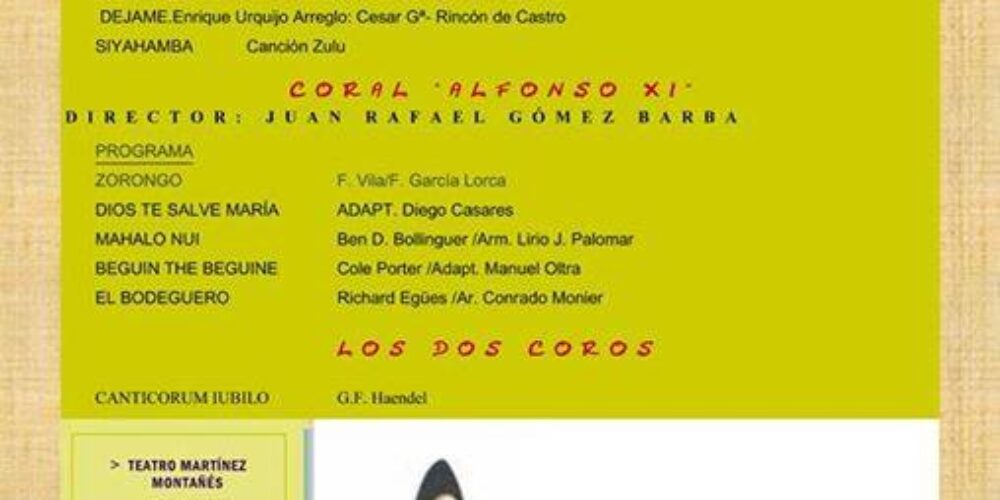 CONCIERTO DE OTOÑO III ENCUENTRO CORAL